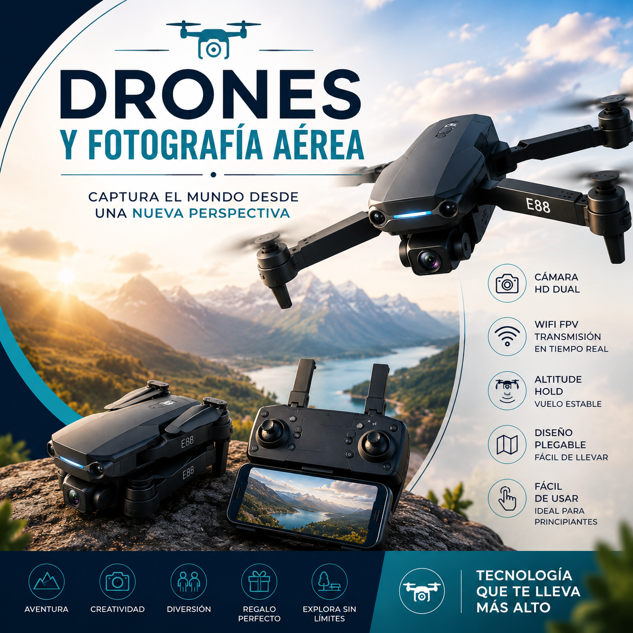 Drones y Fotografía Aérea