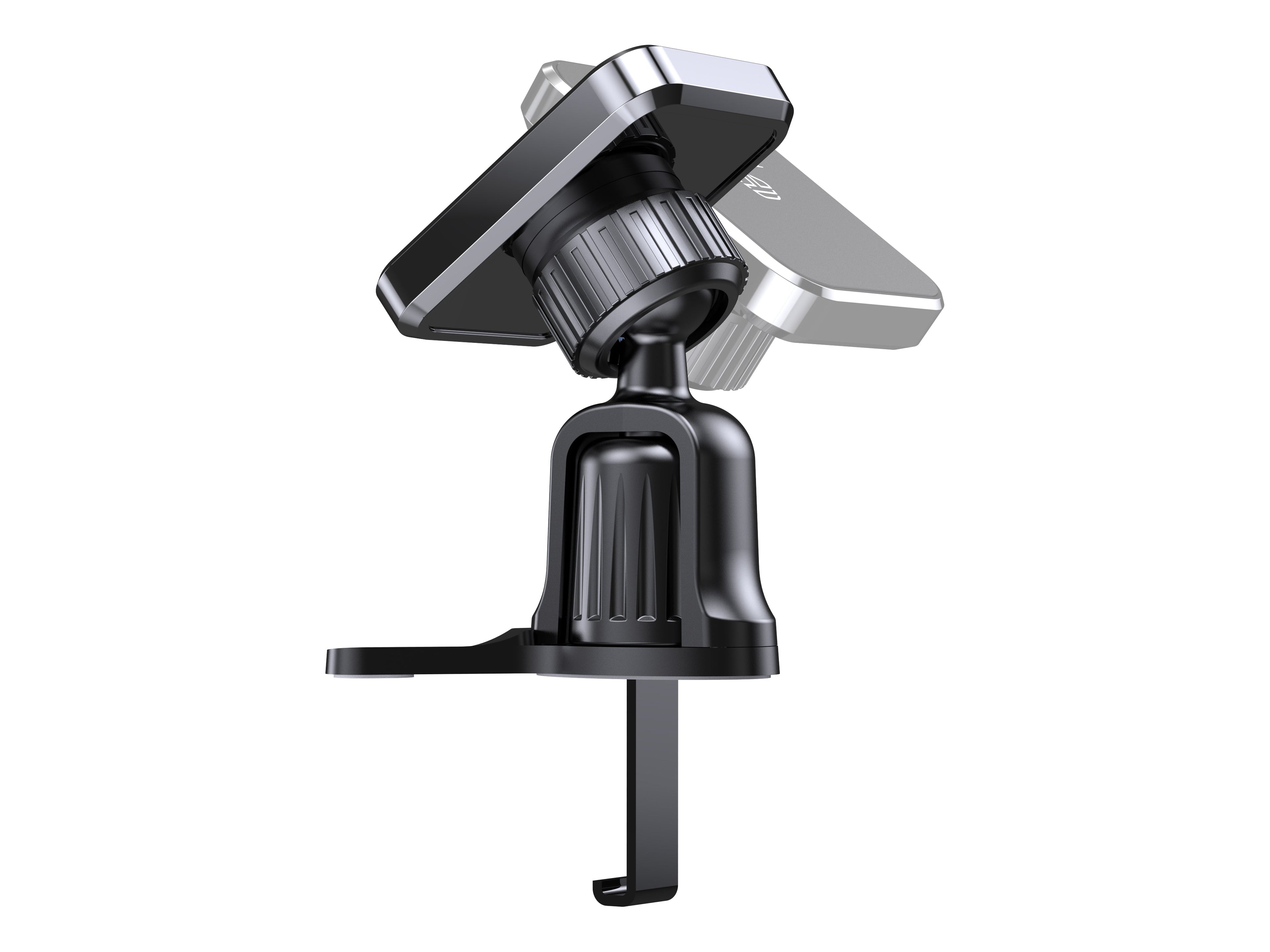 Soporte Magnético para Móvil de Coche Giratorio 360° - Negro