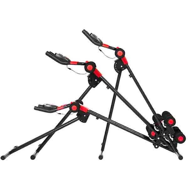 Máquina Multifunción para Abdominales y Hombros | Resistencia Ajustable con Contador Digital