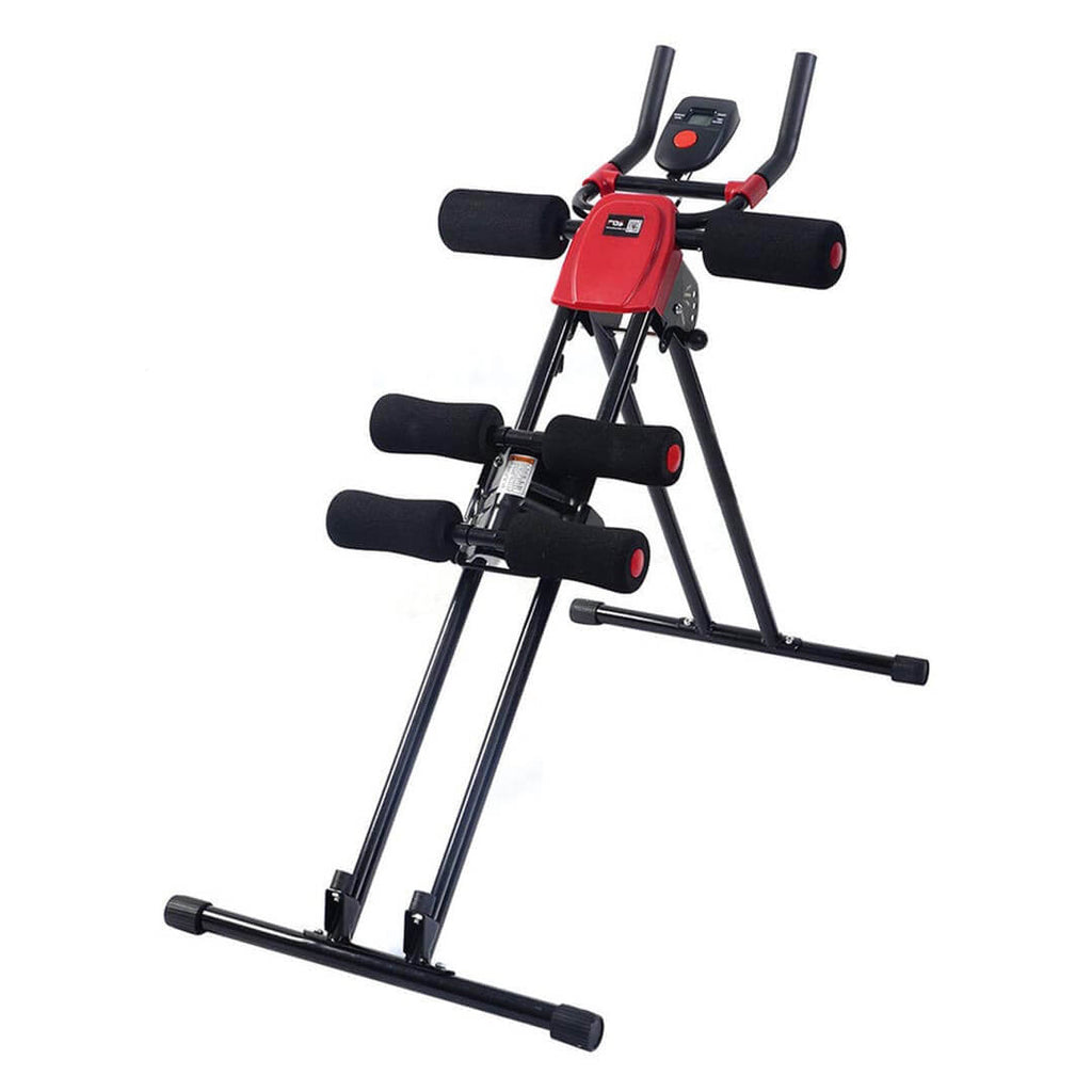 Máquina Multifunción para Abdominales y Hombros | Resistencia Ajustable con Contador Digital